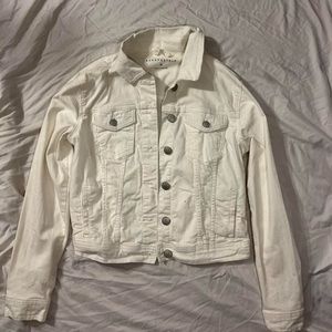 White Jean Jacket